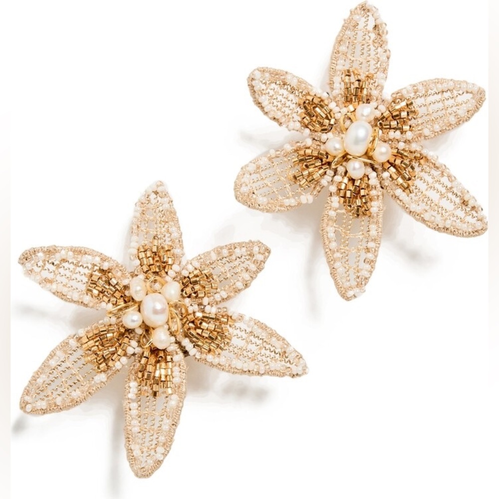 Deepa Gurnani Suvina Earrings One Size NEW